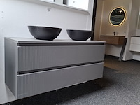 Badmeubel, arcqua, ridge, cement - afbeelding 5 van  12