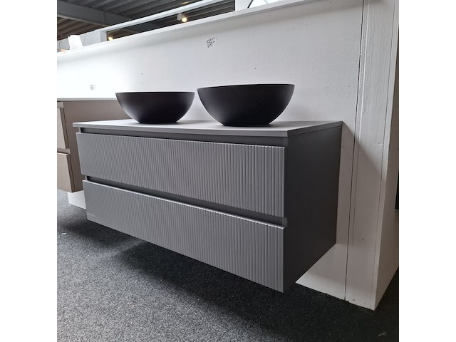 Badmeubel, arcqua, ridge, cement - afbeelding 6 van  12