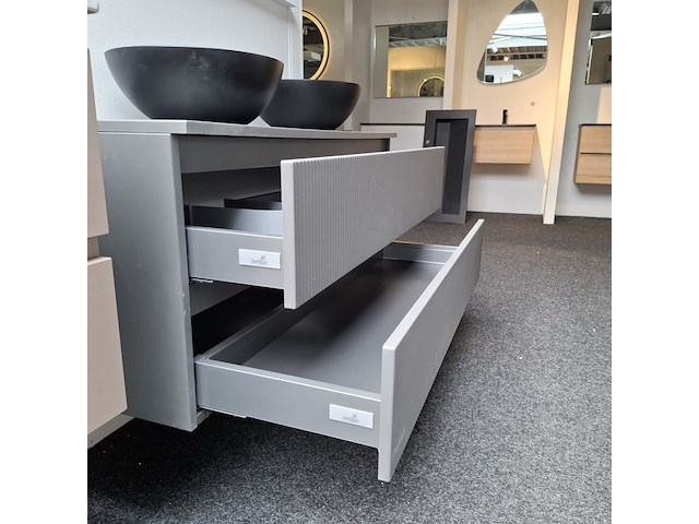 Badmeubel, arcqua, ridge, cement - afbeelding 7 van  12