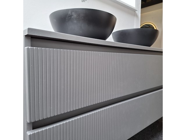 Badmeubel, arcqua, ridge, cement - afbeelding 11 van  12