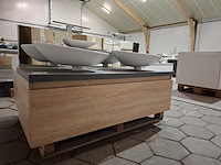 Badmeubel, beach oak, incl. spiegel - afbeelding 1 van  14