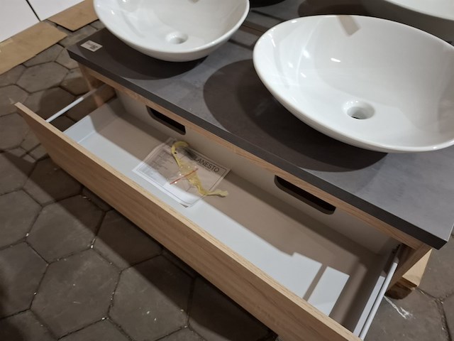 Badmeubel, beach oak, incl. spiegel - afbeelding 12 van  14