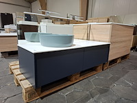 Badmeubel blauw - afbeelding 1 van  15