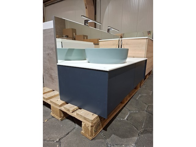 Badmeubel blauw - afbeelding 9 van  15