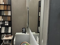 Badmeubel breedte 101 cm, incl. mengkraan en spiegel met verlichting. - afbeelding 3 van  4