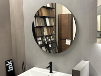 Badmeubel breedte 82 cm, incl. mengkraan en spiegel met verlichting. - afbeelding 2 van  3