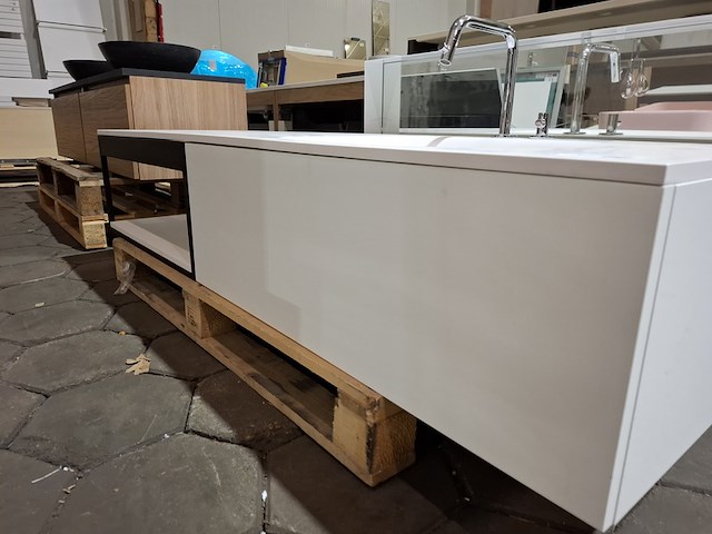 Badmeubel clou, mat wit - afbeelding 10 van  14