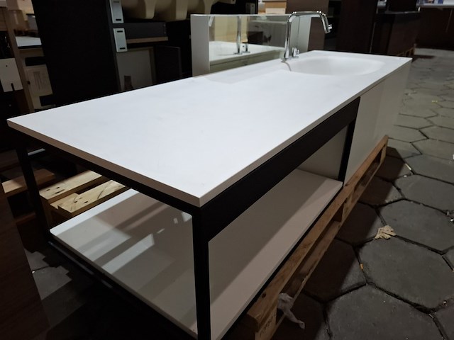 Badmeubel clou, mat wit - afbeelding 12 van  14