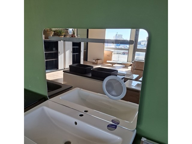 Badmeubel como, como, glans wit - afbeelding 3 van  13