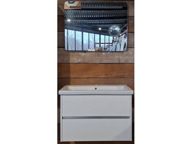 Badmeubel como, como, glans wit - afbeelding 1 van  13