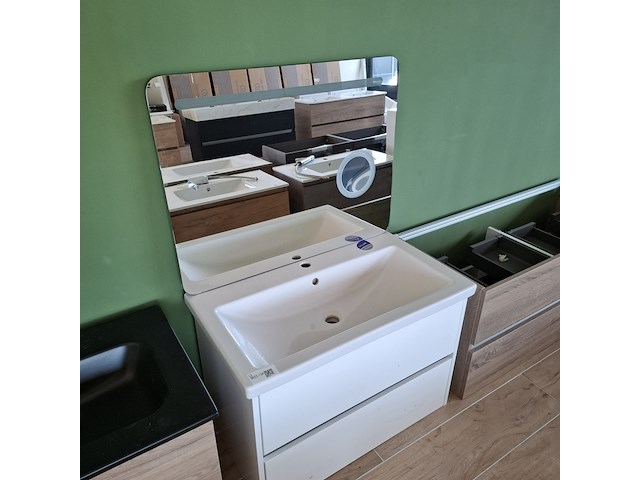 Badmeubel como, como, glans wit - afbeelding 8 van  13