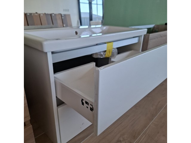 Badmeubel como, como, glans wit - afbeelding 9 van  13