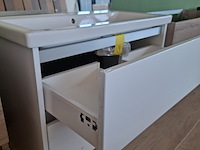 Badmeubel como, como, glans wit - afbeelding 9 van  13