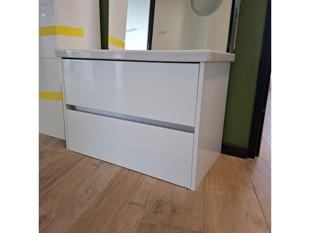 Badmeubel como, glans wit - afbeelding 11 van  14