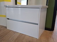 Badmeubel como, glans wit - afbeelding 11 van  14