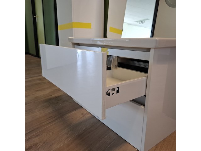 Badmeubel como, glans wit - afbeelding 12 van  14
