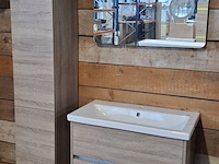 Badmeubel como, grijs eiken