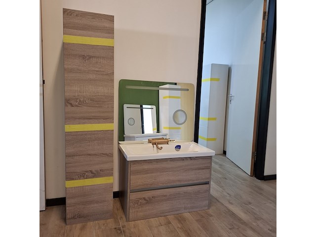 Badmeubel como, grijs eiken - afbeelding 12 van  17