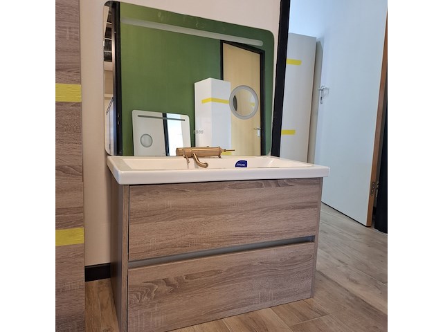 Badmeubel como, grijs eiken - afbeelding 13 van  17