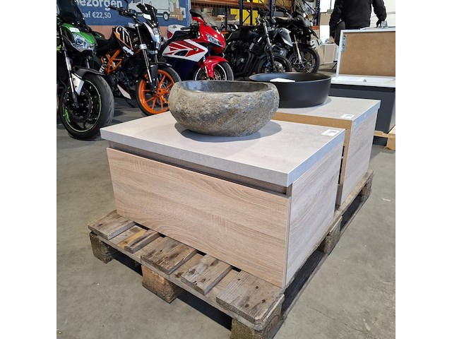 Badmeubel dekker, lanesto, beach oak - afbeelding 1 van  10