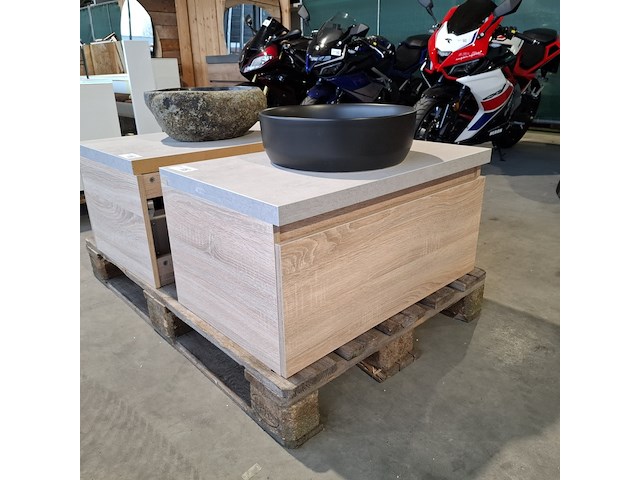 Badmeubel dekker, lanesto, beach oak - afbeelding 1 van  8