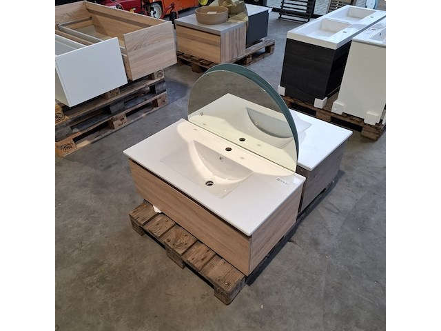 Badmeubel dekker, lanesto, beach oak - afbeelding 3 van  9