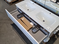 Badmeubel dekker, lanesto, glans wit - afbeelding 7 van  10