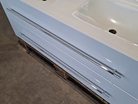 Badmeubel dekker, lanesto, glans wit - afbeelding 9 van  10