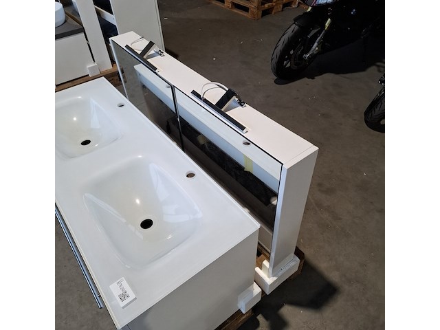 Badmeubel dekker, lanesto, glans wit - afbeelding 10 van  10