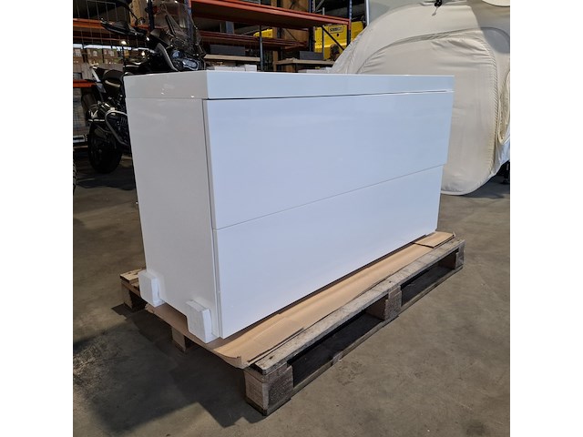 Badmeubel dekker, lanesto, glans wit - afbeelding 3 van  10