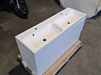 Badmeubel dekker, lanesto, glans wit - afbeelding 4 van  10