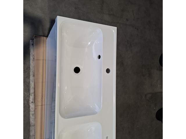 Badmeubel dekker, lanesto, glans wit - afbeelding 5 van  10