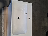 Badmeubel dekker, lanesto, glans wit - afbeelding 5 van  10