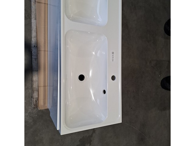 Badmeubel dekker, lanesto, glans wit - afbeelding 6 van  10