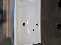 Badmeubel dekker, lanesto, glans wit - afbeelding 6 van  10