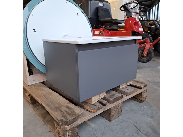 Badmeubel dekker, lanesto, mat antraciet - afbeelding 3 van  7