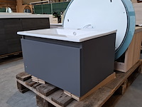 Badmeubel dekker, lanesto, mat antraciet - afbeelding 4 van  7