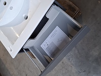 Badmeubel dekker, lanesto, mat antraciet - afbeelding 6 van  7