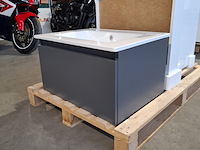 Badmeubel dekker, lanesto, mat antraciet - afbeelding 4 van  6