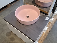 Badmeubel dekker, lanesto, mat wit - afbeelding 6 van  10