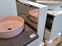 Badmeubel dekker, lanesto, mat wit - afbeelding 10 van  10