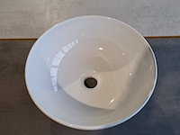 Badmeubel dekker, lanesto, mat wit - afbeelding 8 van  10