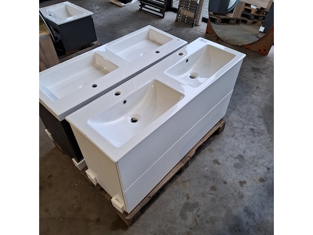 Badmeubel dekker, lanesto, matwit - afbeelding 3 van  9