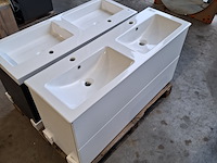 Badmeubel dekker, lanesto, matwit - afbeelding 3 van  9