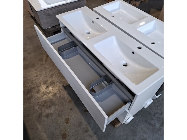 Badmeubel dekker, lanesto, matwit - afbeelding 9 van  9