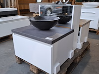 Badmeubel dekker, lanesto, matwit - afbeelding 7 van  12