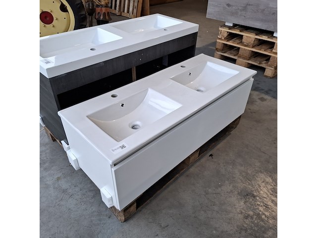 Badmeubel dekker, lanesto, matwit - afbeelding 2 van  9