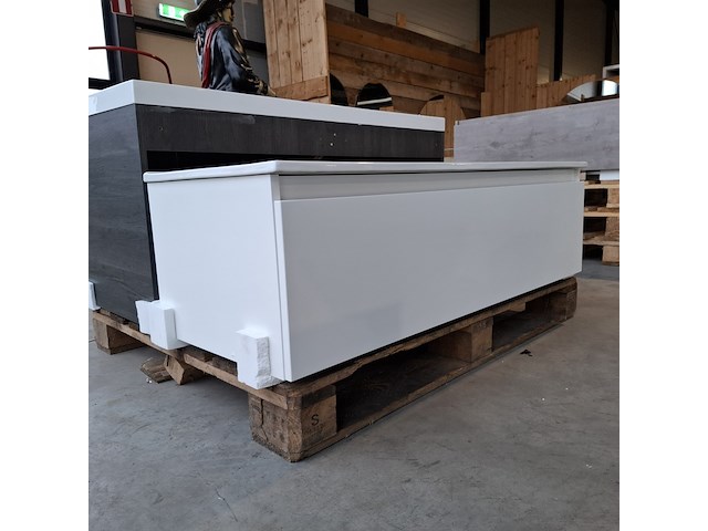 Badmeubel dekker, lanesto, matwit - afbeelding 3 van  9