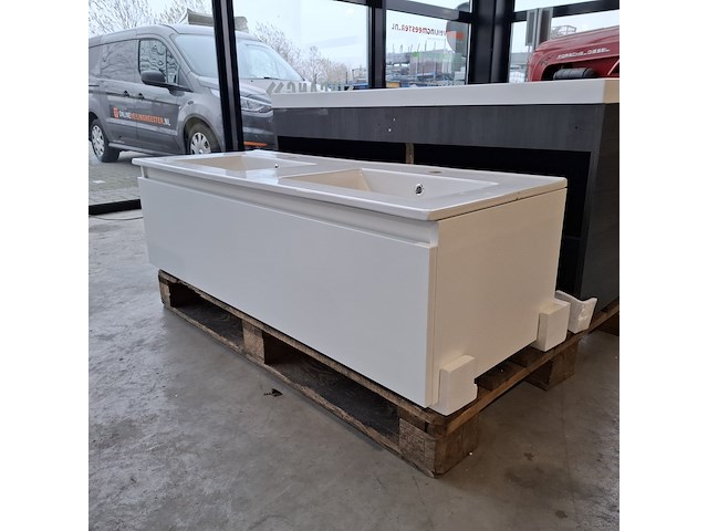 Badmeubel dekker, lanesto, matwit - afbeelding 4 van  9