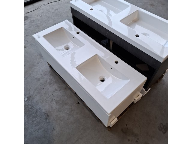 Badmeubel dekker, lanesto, matwit - afbeelding 5 van  9